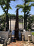 Outdoor Sculpture  Large Outdoor  Large Garden  Obelisk  petina  iron  Garden and Outdoor  Decorative Accessories  Chairish