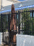 Outdoor Sculpture  Large Outdoor  Large Garden  Obelisk  petina  iron  Garden and Outdoor  Decorative Accessories  Chairish
