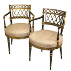Pair Antique Regency Chairs