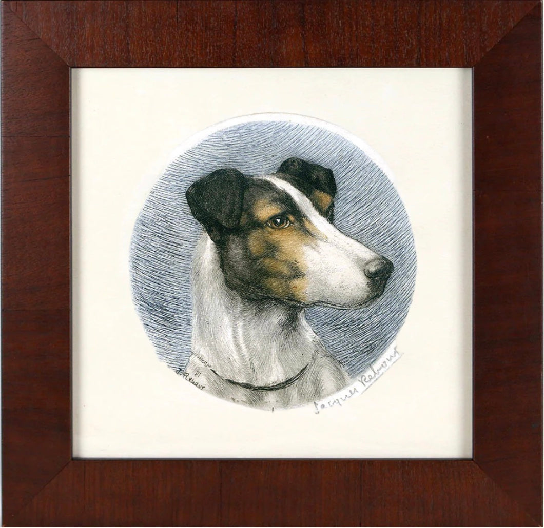 Dog Woodcuts