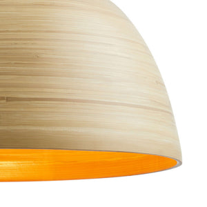Agave Pendant in Natural Bamboo