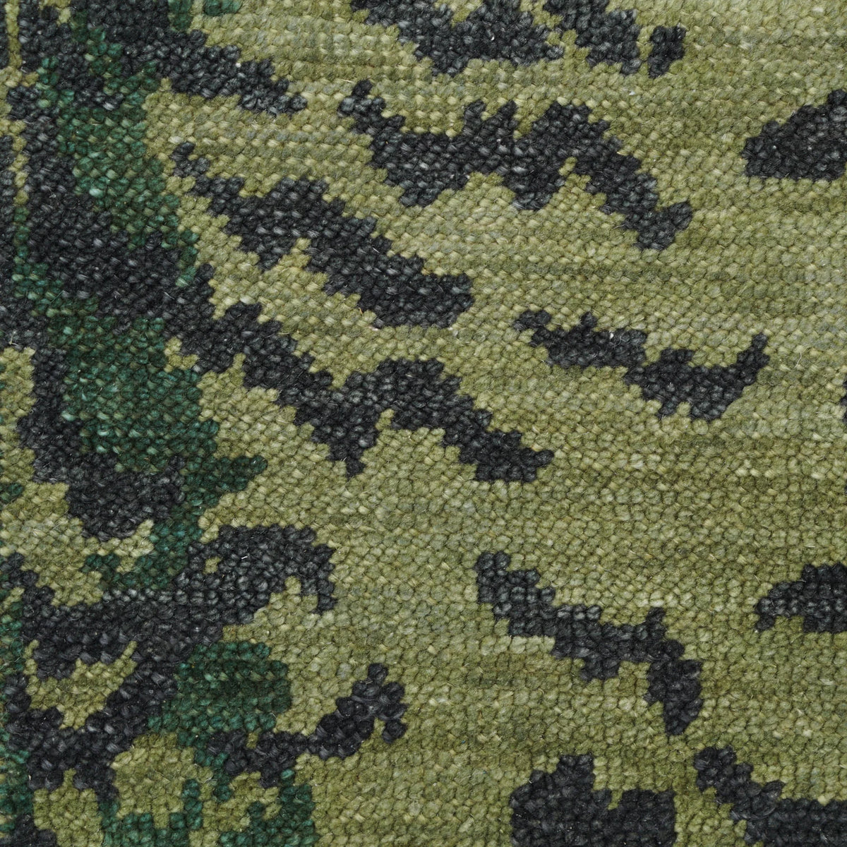 Bengal Rug in Forest Green