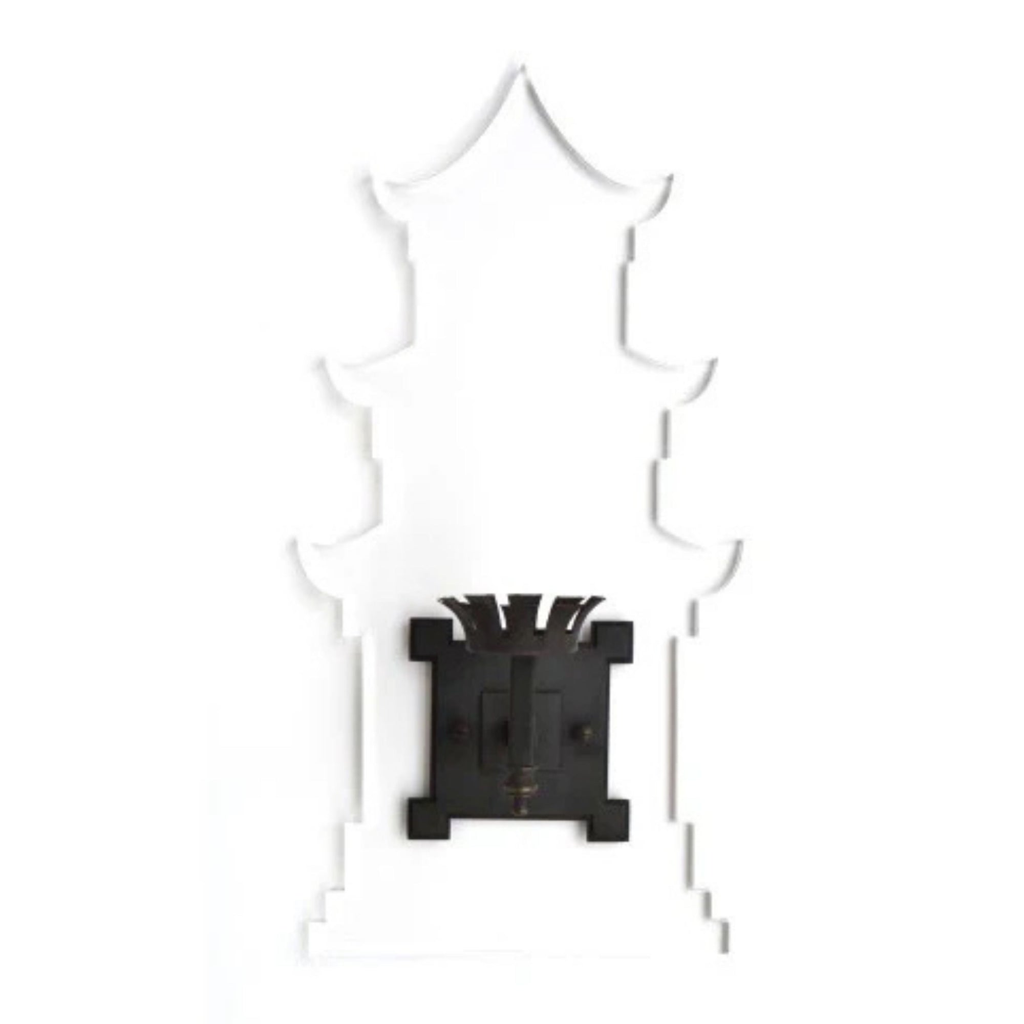 Pagoda Acrylic Sconce