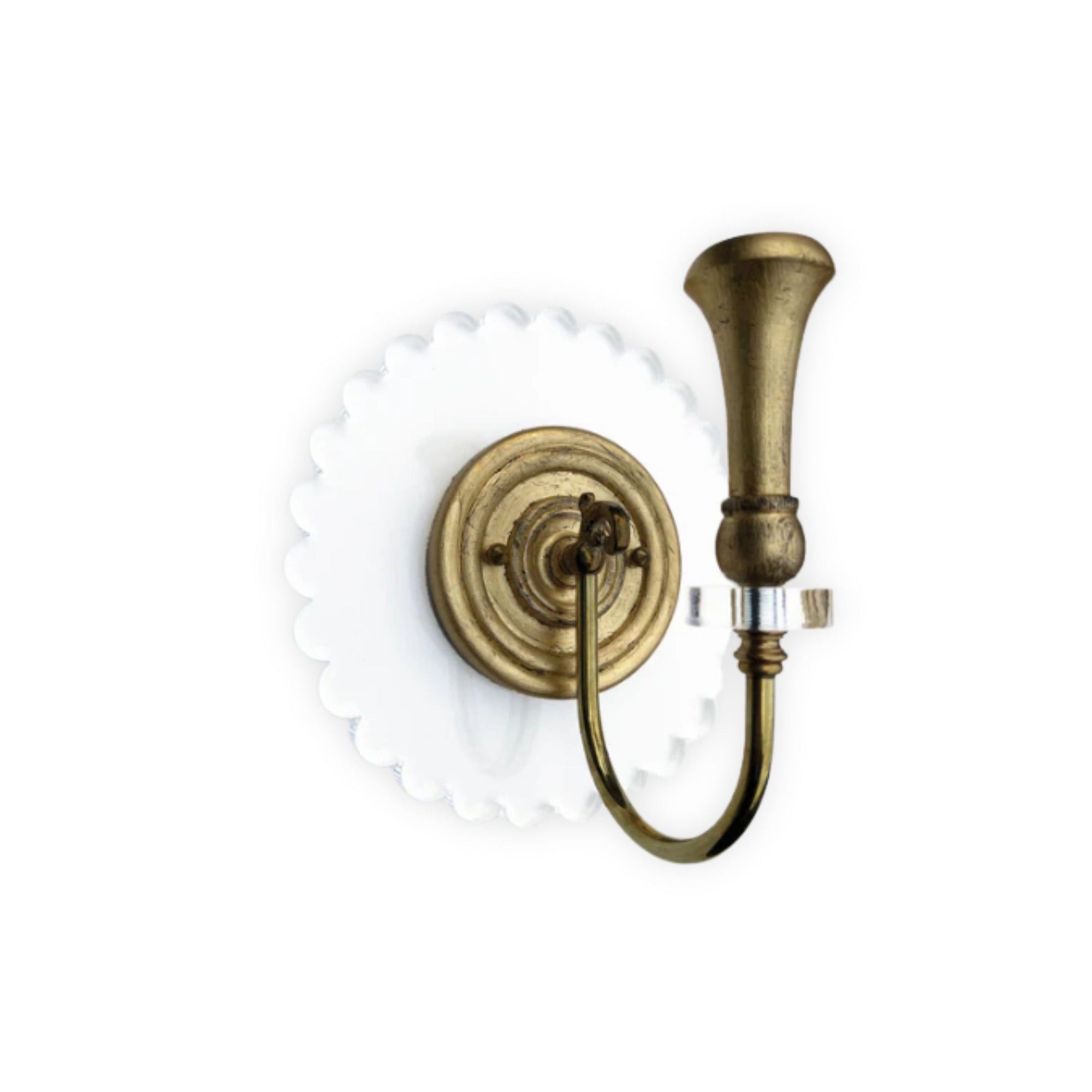 Sassy Clear Acrylic Sconce