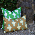 Adonis Pillow in Clover Green