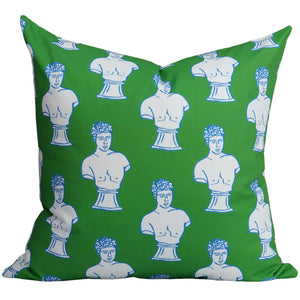 Adonis Pillow in Clover Green