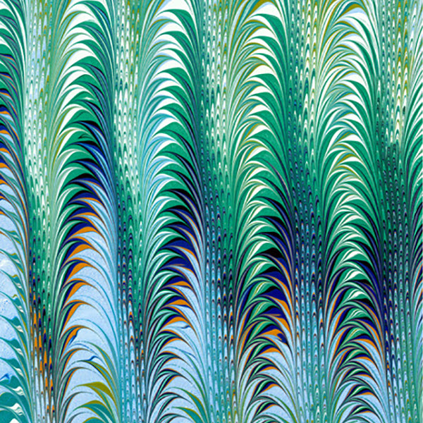 Aqua Palms Wallcovering