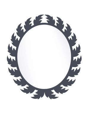 Audubon Oval Mirror