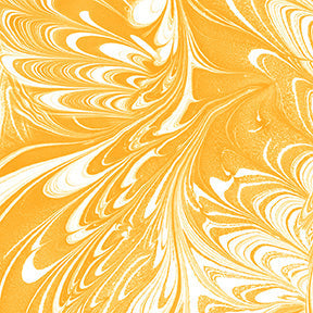 Banksy Tangerine Fabric