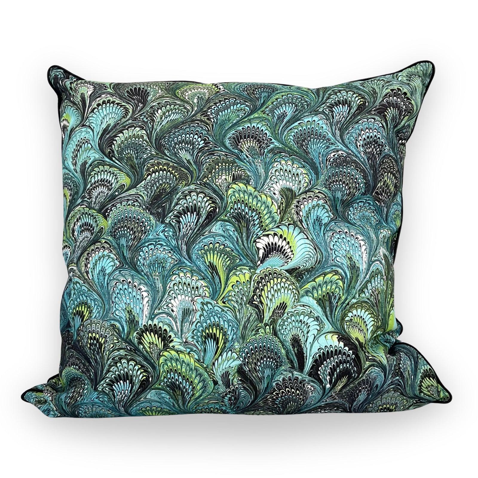 Barcelona Peacocks Pillow