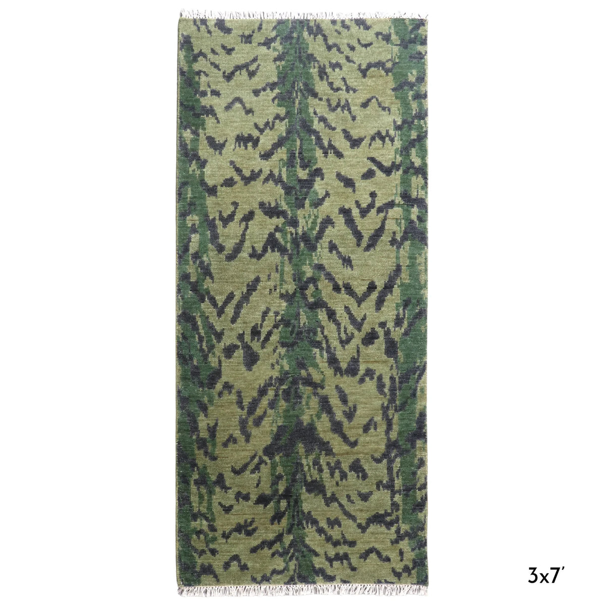 Bengal Rug in Forest Green