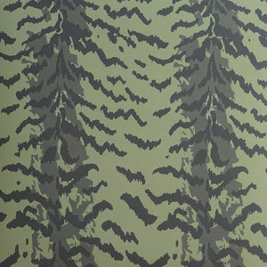 Bengal Wallpaper in Forest Green