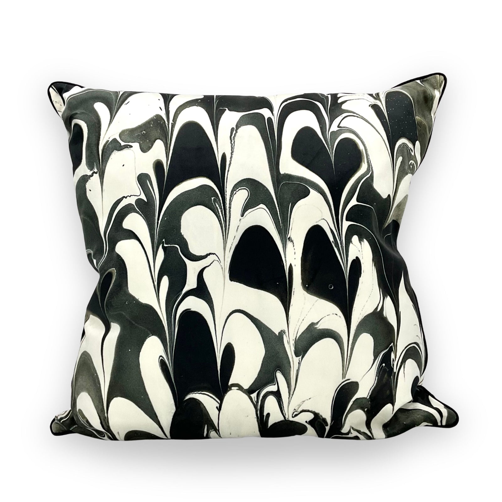 Black Orchid Pillow