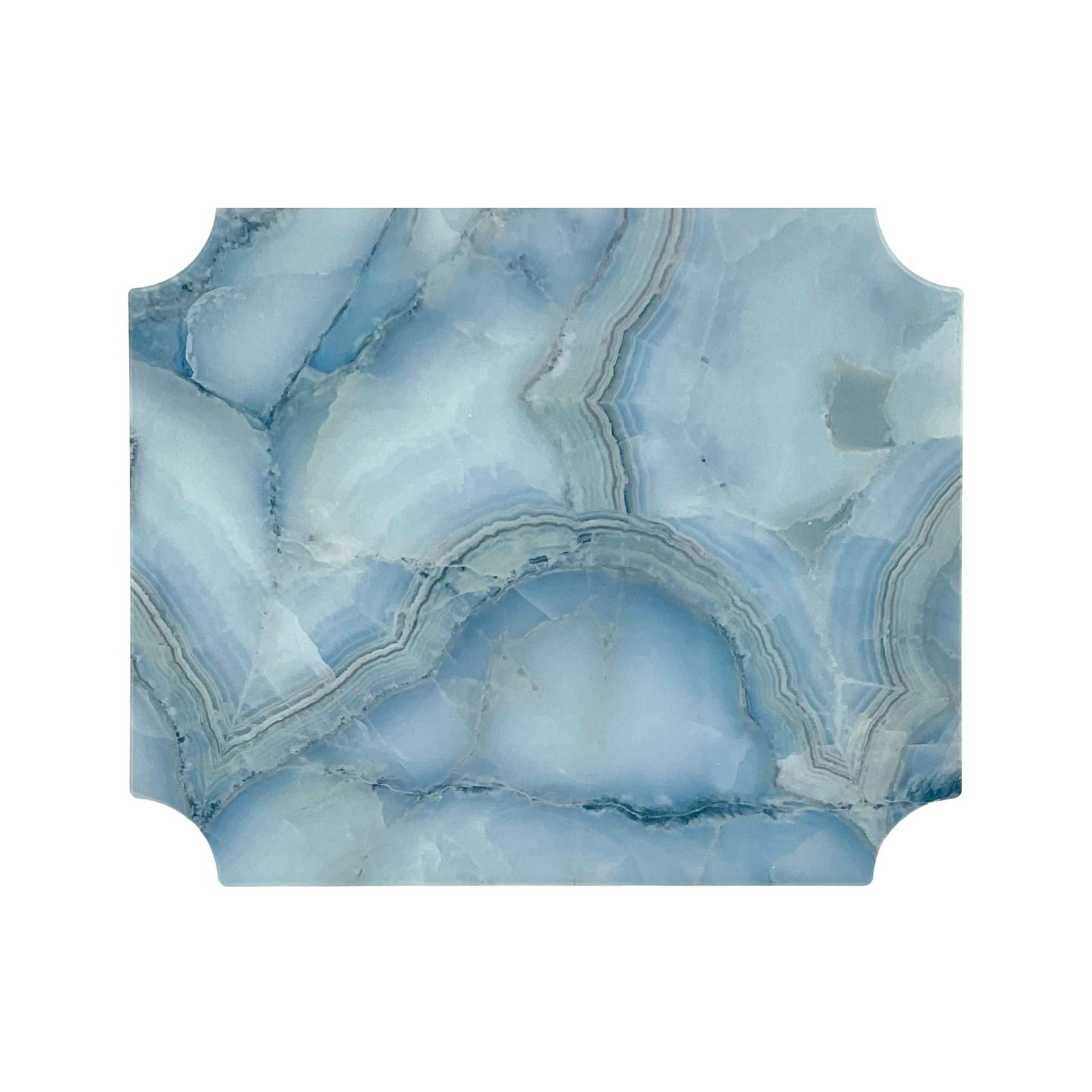 Blue Agate Acrylic Placemats
