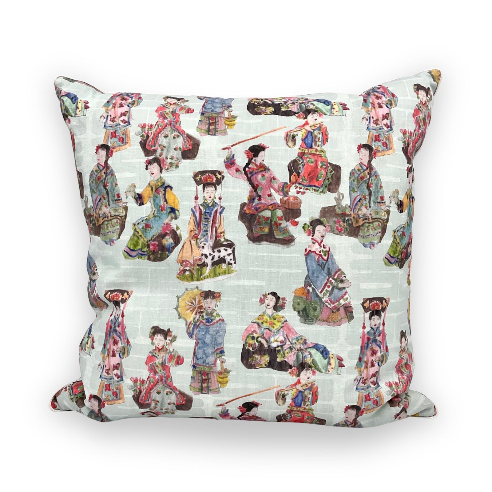 Celadon Shiwan Pillow