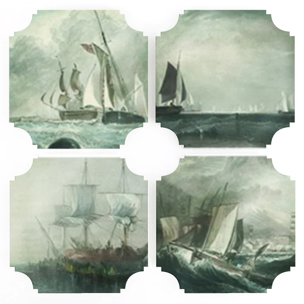 Nautical Acrylic Coasters