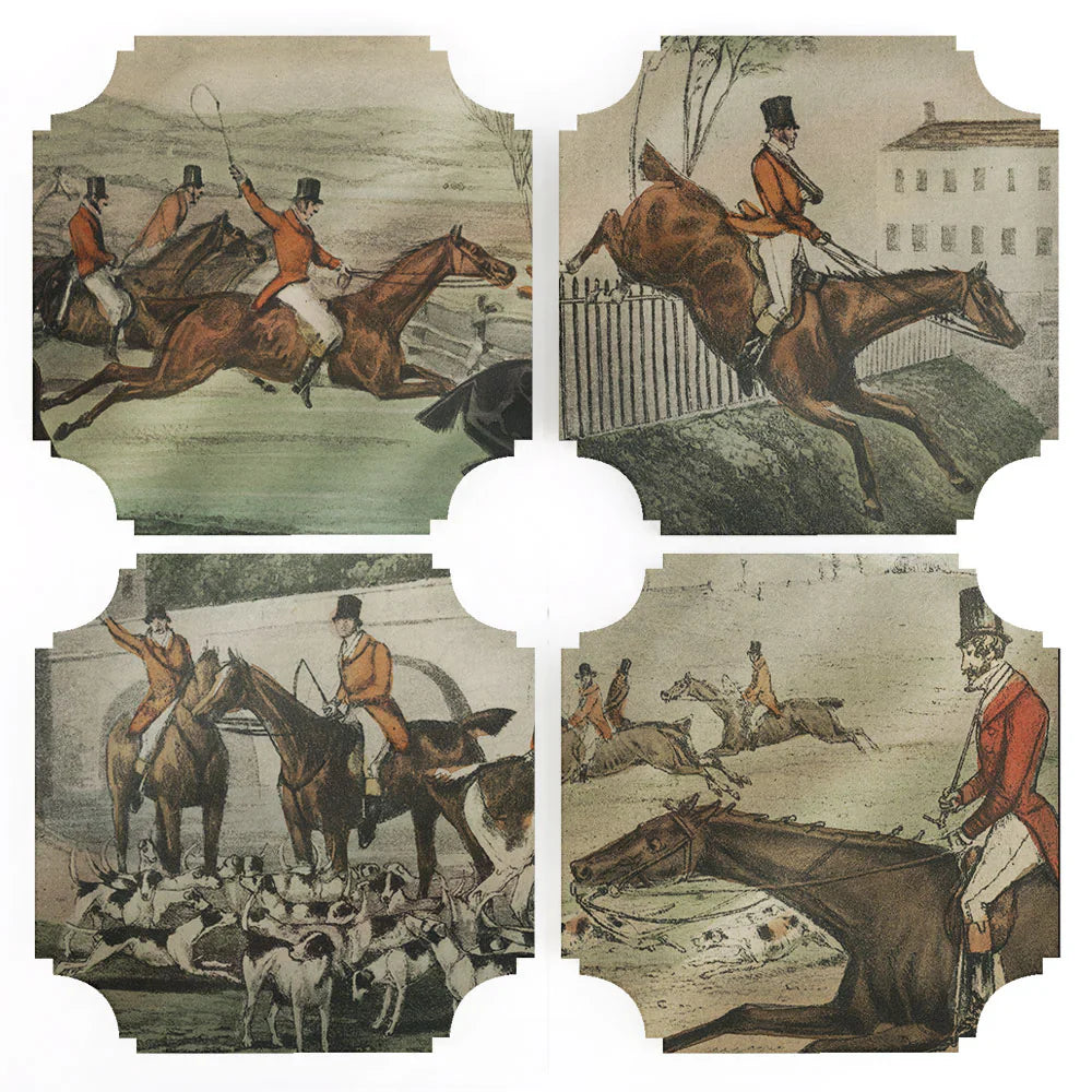 Tally Ho Acrylic Coasters