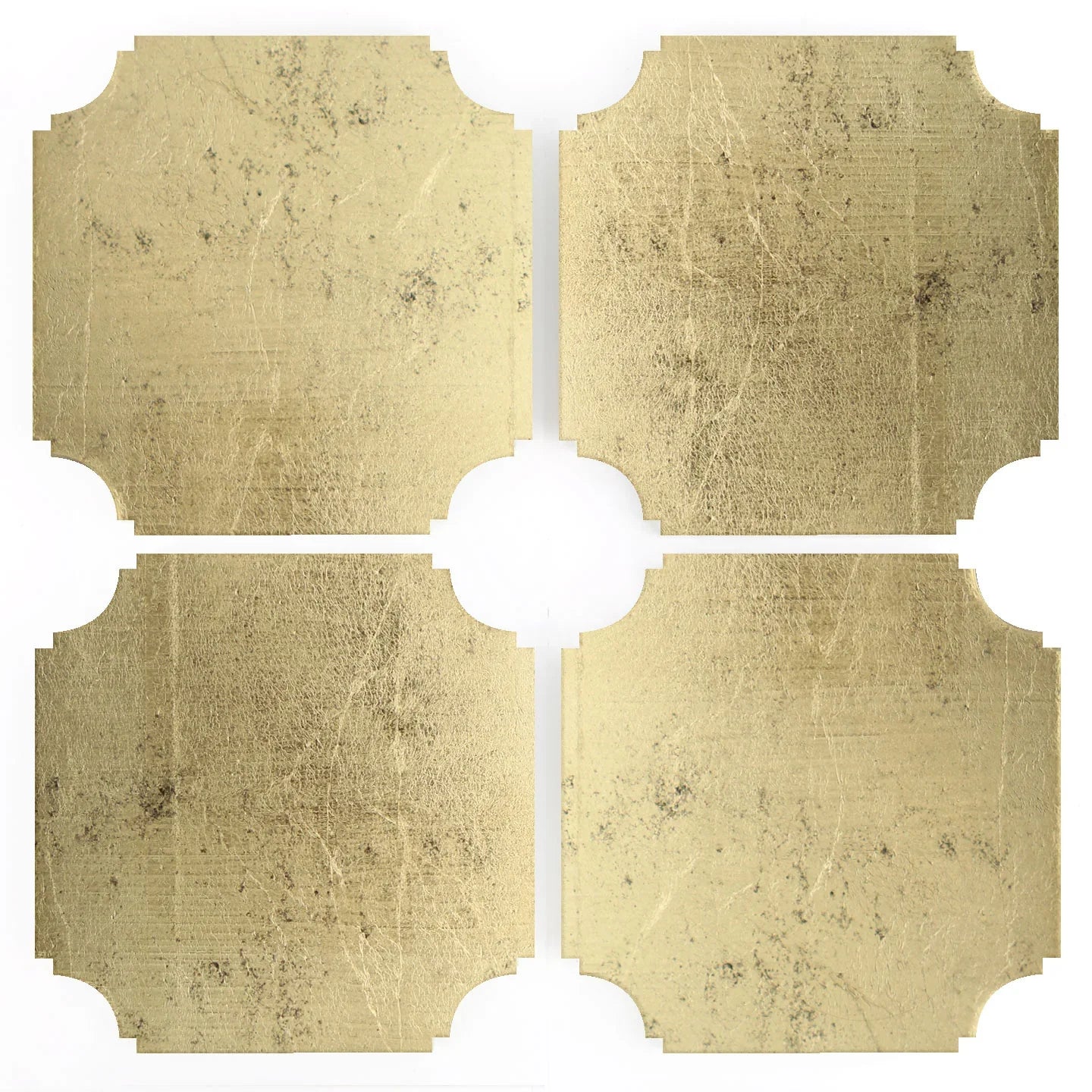 Gilded Acrylic Coasters