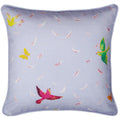 Feathers Pillow in Grey