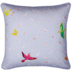 Feathers Pillow in Grey