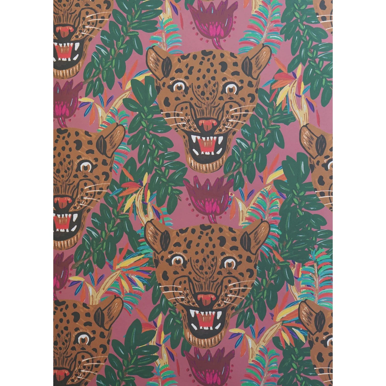 Fierce Leopard Wallpaper