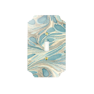 Marbleized Acrylic Switch Plates