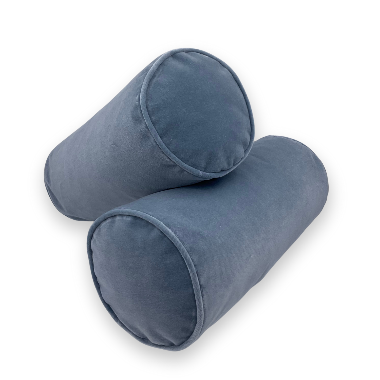 Grey Blue Mimi Bolster