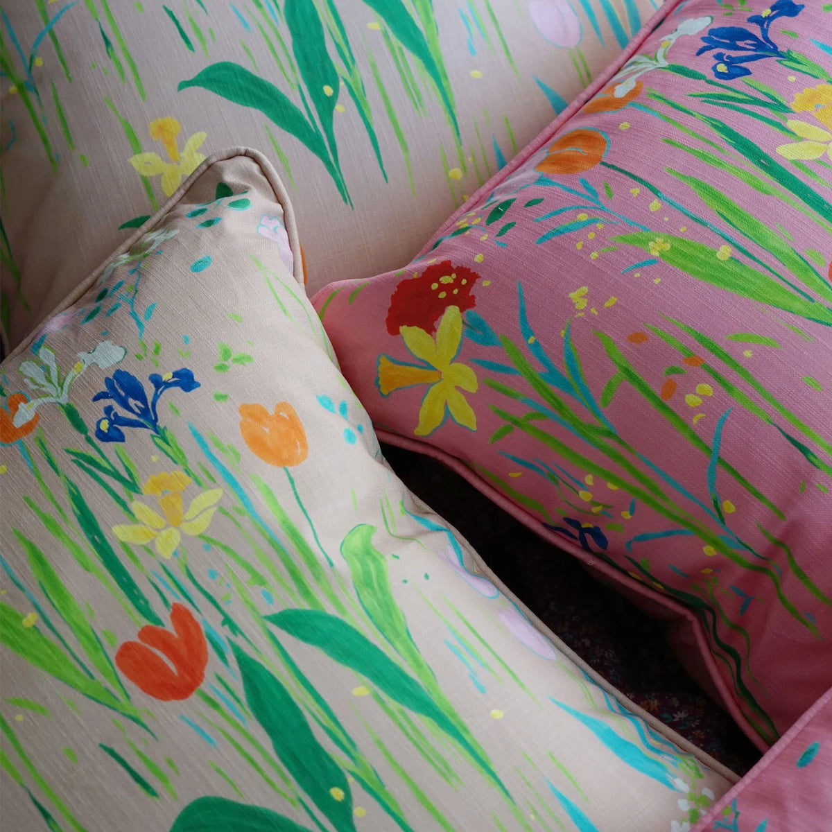 Guermantes Pillow in Tan