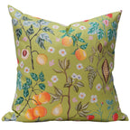 Harvest Garden Pillow in Chartreuse