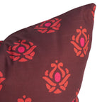 Harper Pillow in Maroon