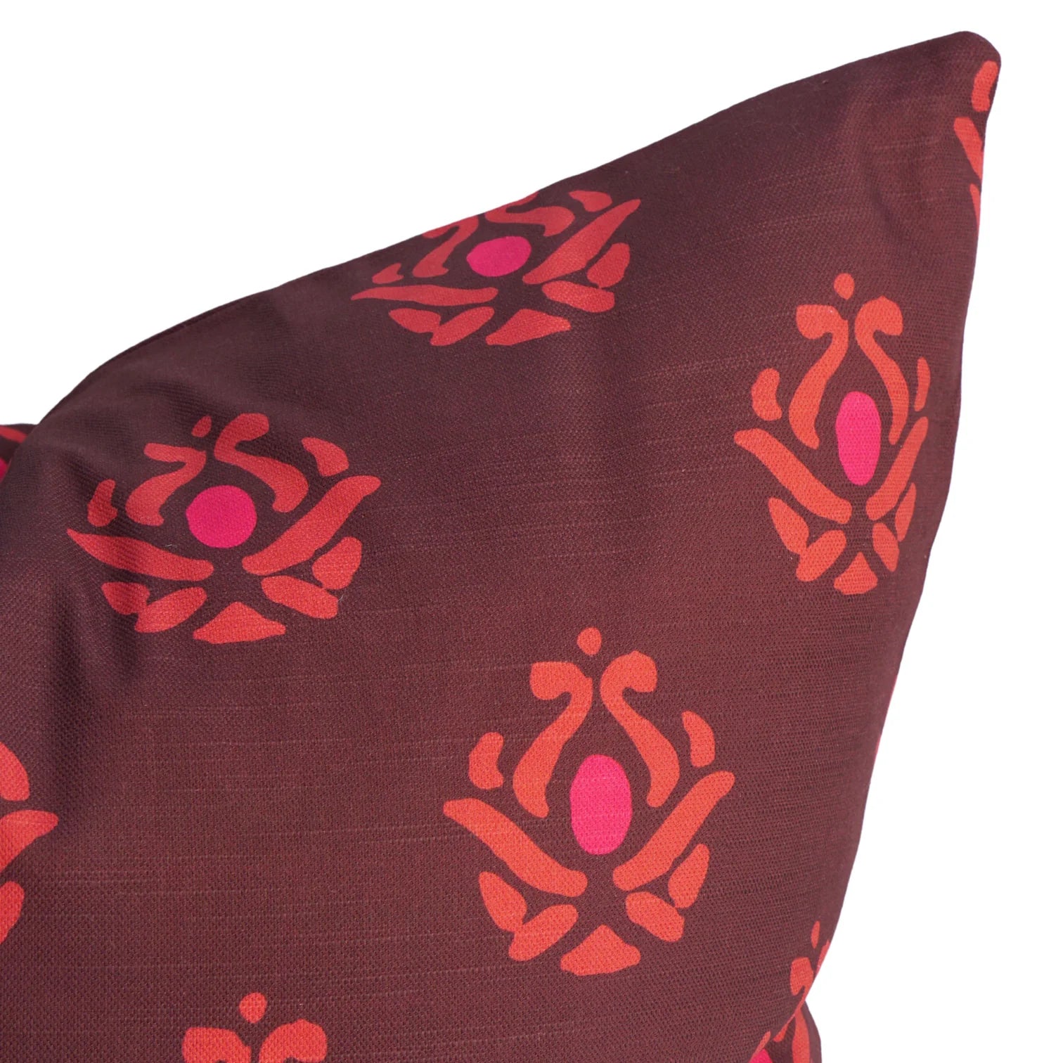 Harper Pillow in Maroon