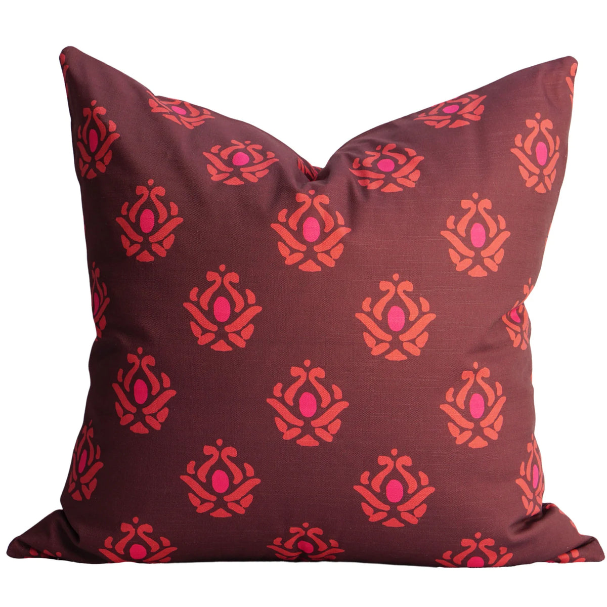 Harper Pillow in Maroon
