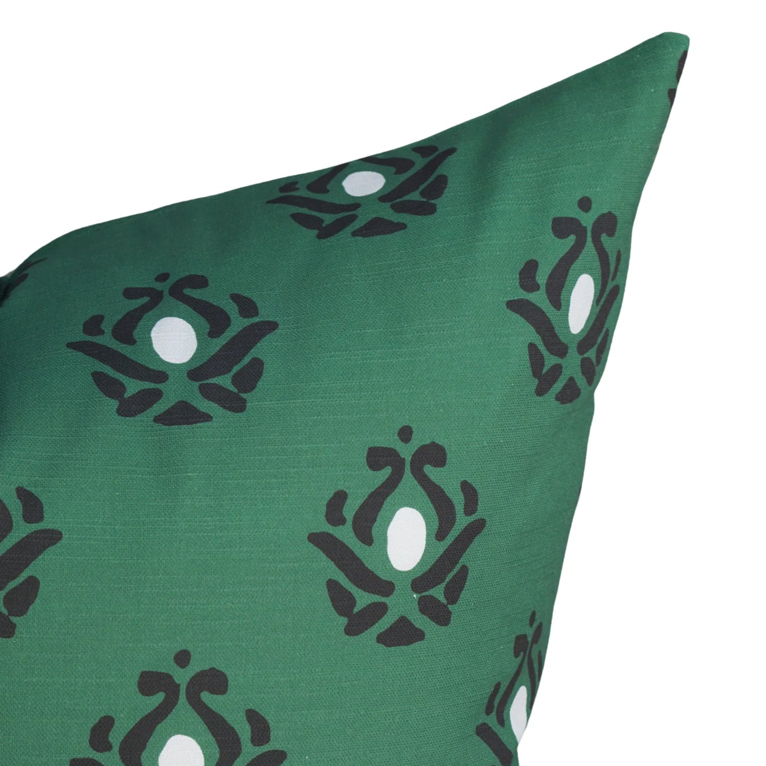 Harper Pillow in Forest Green