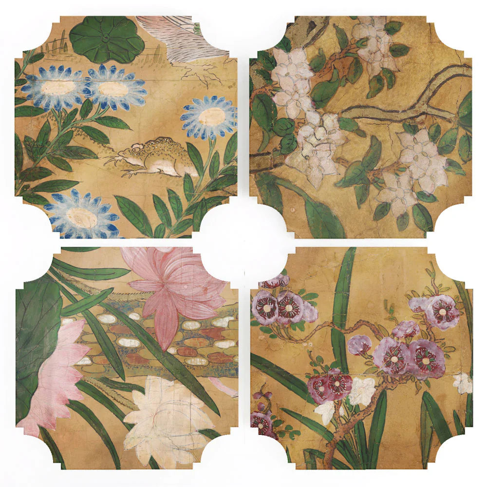 Helen's Panels Acrylic Coasters