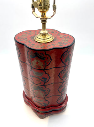 Red Lacquer Box Lamp