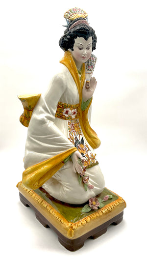 Asian Figures-(Lamp Base) Pr.