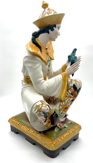 Asian Figures-(Lamp Base) Pr.