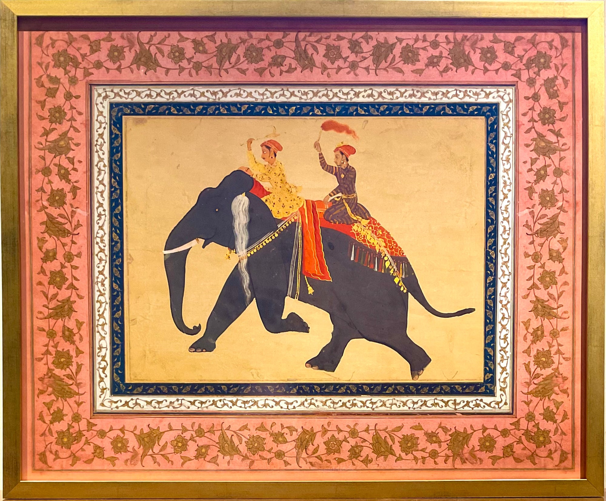 Prince Driving his own Elephant (Right Facing)