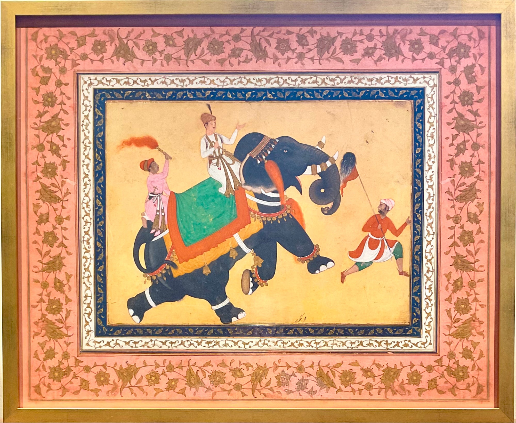 Prince Riding Elephant (Right Facing)