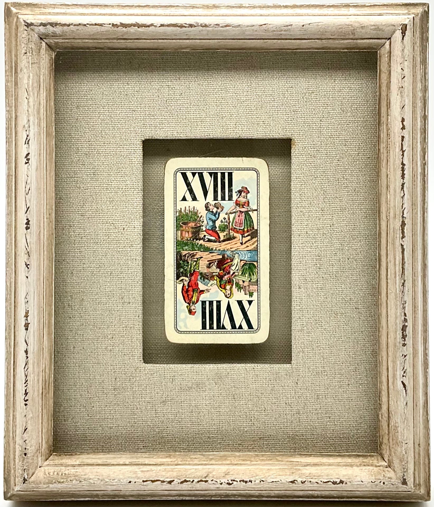 Antique Card Framed