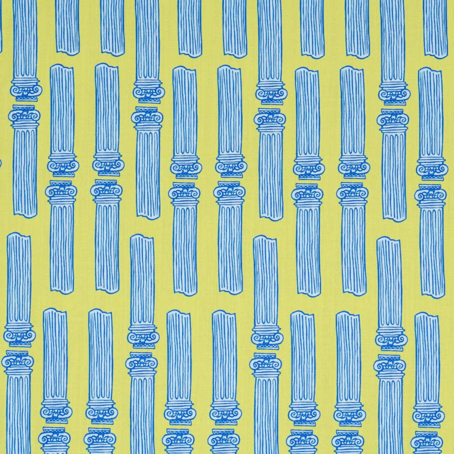 Ionic Greek Columns Fabric