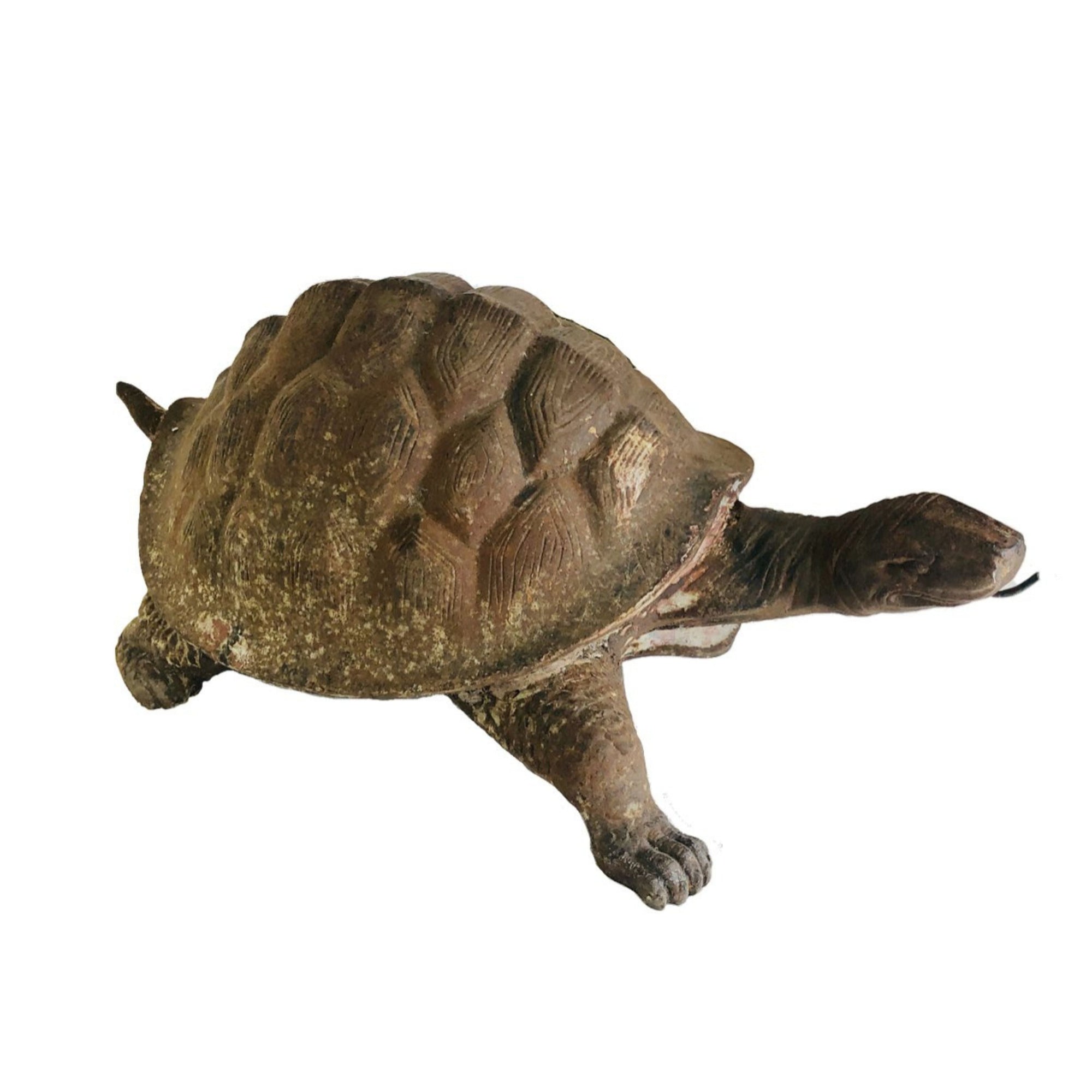 Pair of Cast Iron Turtles C1890 Palm Beach.