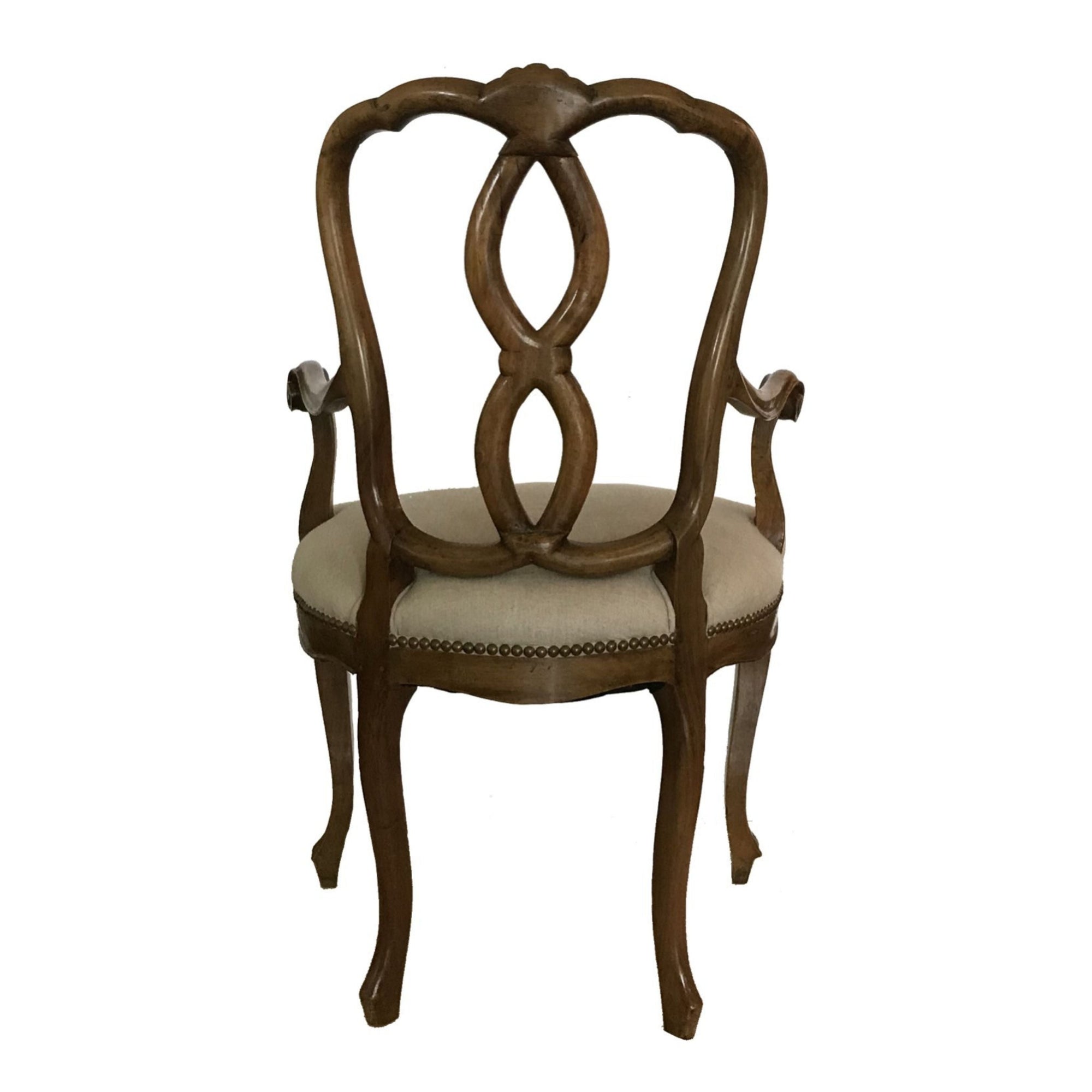 Pair of 19th Century Italian Hand Carved Chairs