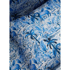 Journey in the Jungle in Blue Mono