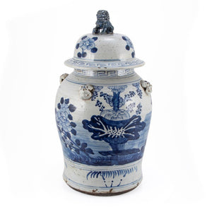 Large Temple Jar with Four Season Plants