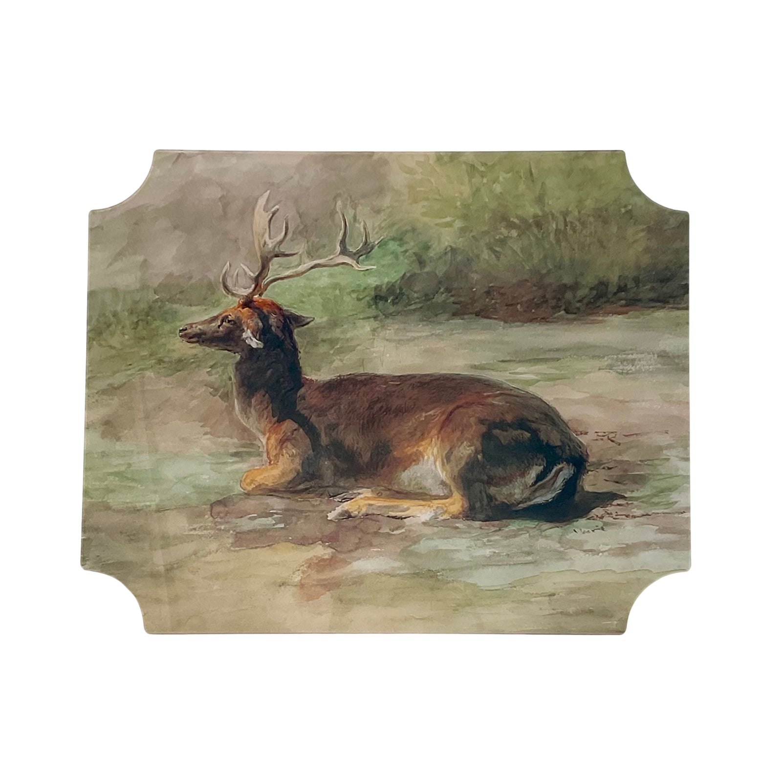 Bonheur Laying Stag Placemats