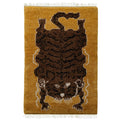 Le Tibetan Rug in Gold
