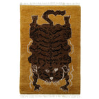 Le Tibetan Rug in Gold