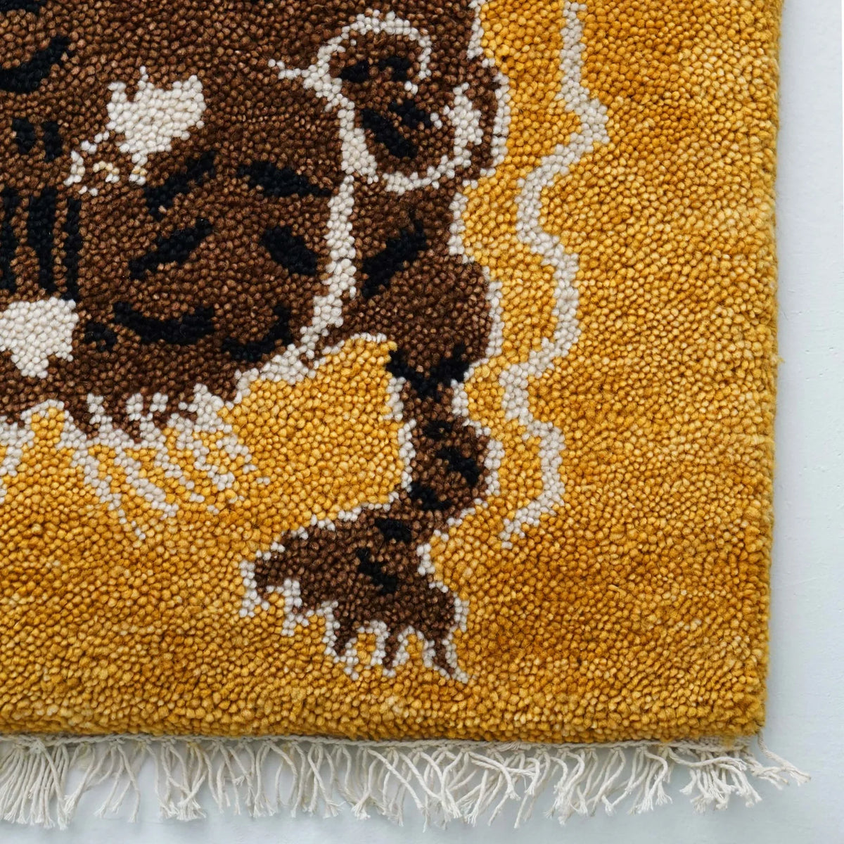 Le Tibetan Rug in Gold