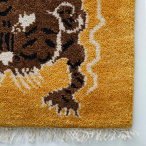 Le Tibetan Rug in Gold